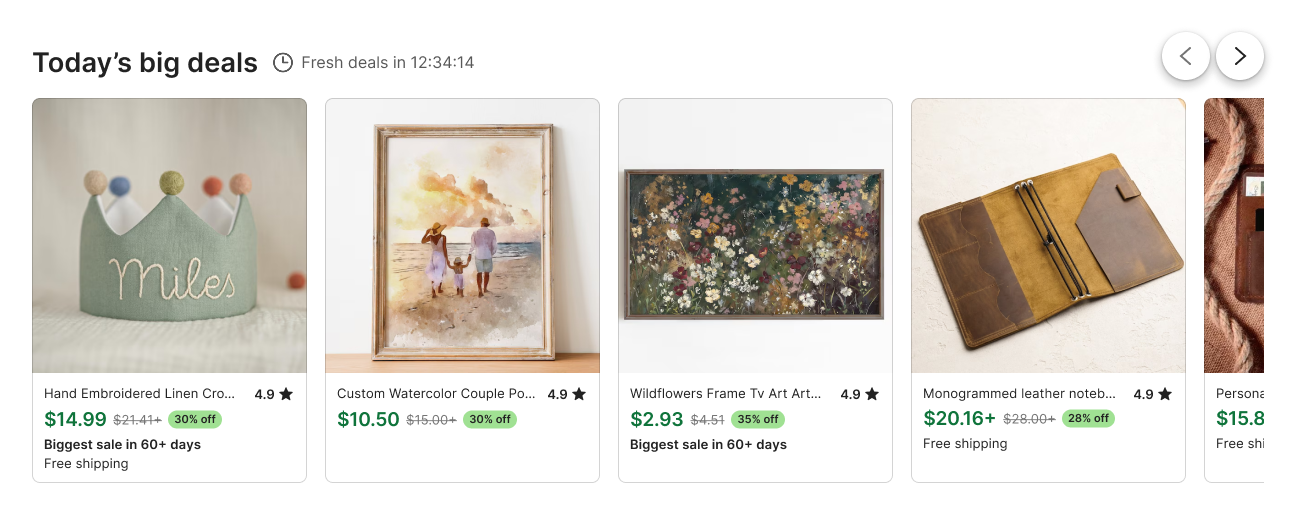 New module: daily deals
